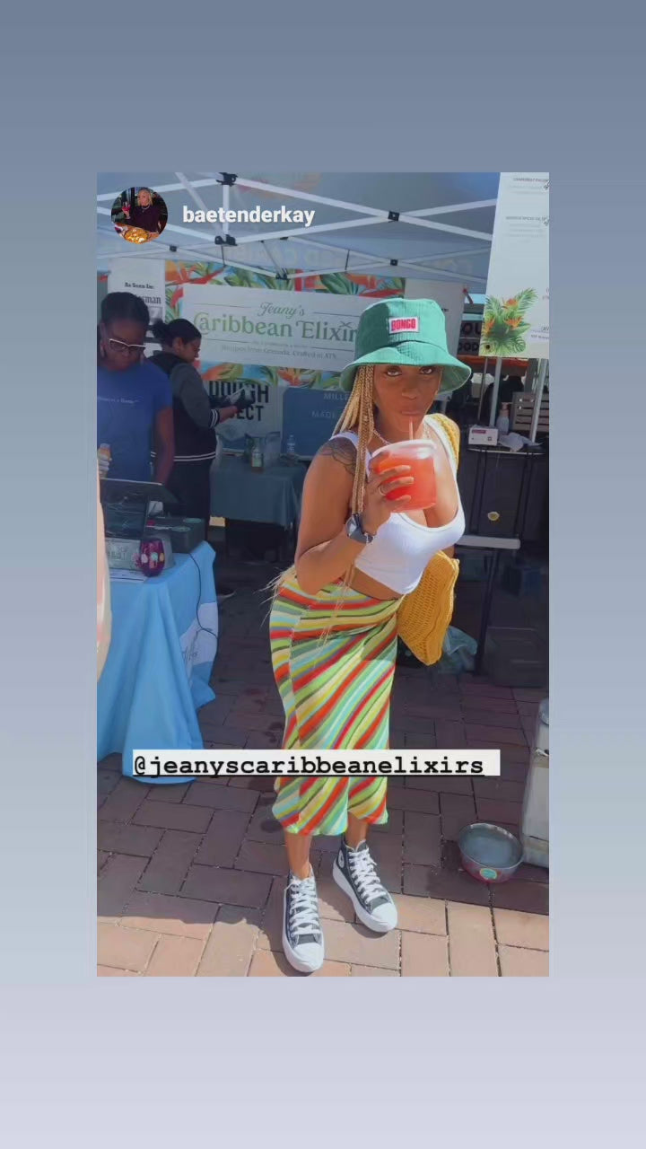 24 oz cup of Berry Breeze at the Mueller Farmers Market. 